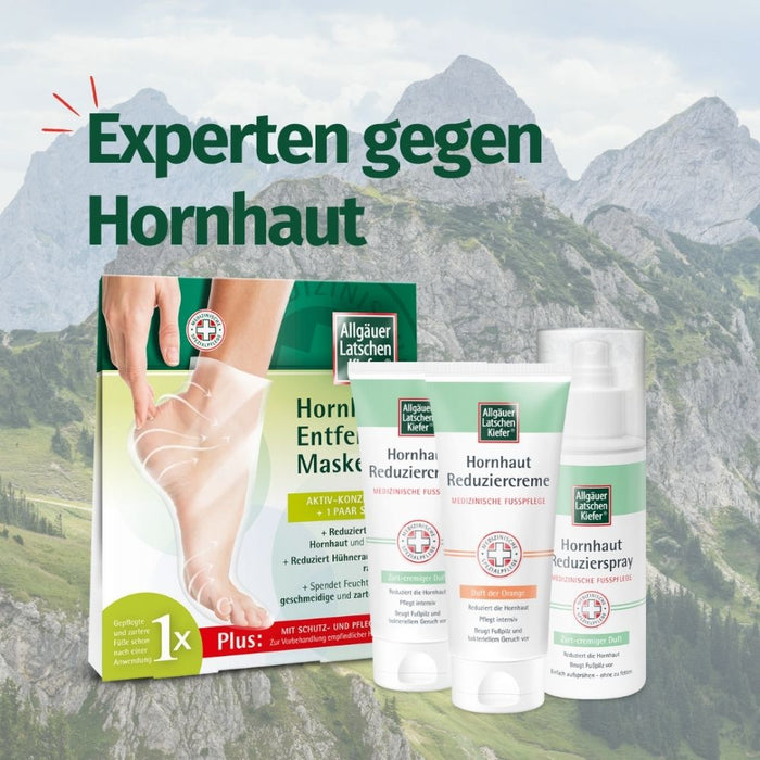 Allgäuer Latschenkiefer Hornhaut Reduziercreme Cremig, 100 ml Creme