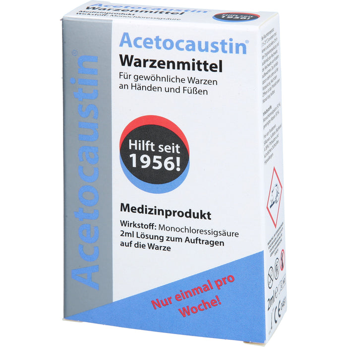 Acetocaustin Lösung bei Warzen, 2 ml Solution