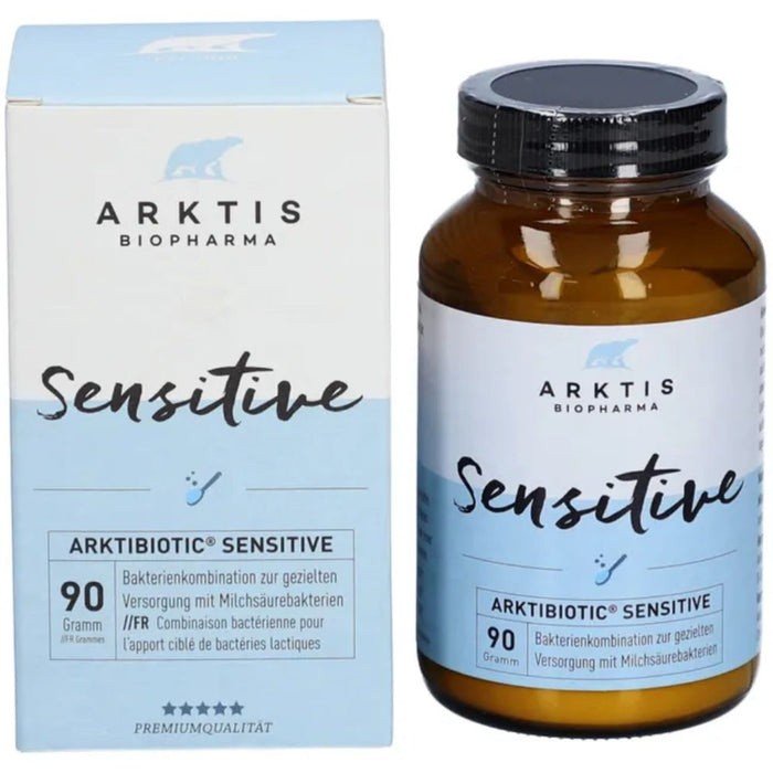 ARKTIS Arktibiotic Sensitive Pulver zur Versorgung mit Milchsäurebakterien, 90 g Pulver
