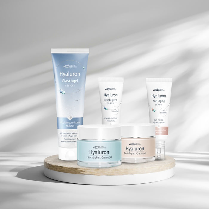 Medipharma Cosmetics Hyaluron 48h Feuchtigkeit Cremegel feuchtigkeitsspendend und mattierend, 50 ml Gel