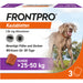 FRONTPRO Kautabletten gegen Zecken und Flöhe für Hunde (>25-50kg), 3 St. Tabletten