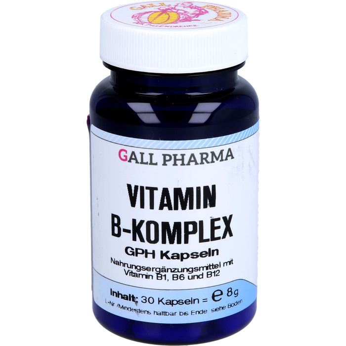 VITAMIN B-KOMPLEX GPH, 30 St KAP