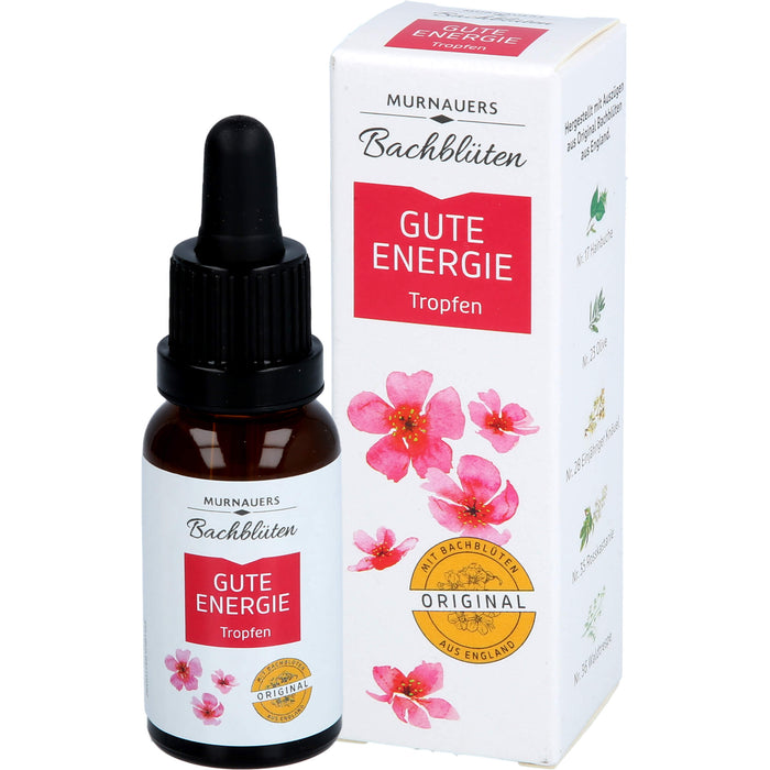 MURNAUERS Bachblüten Gute Energie Tropfen, 20 ml Lösung