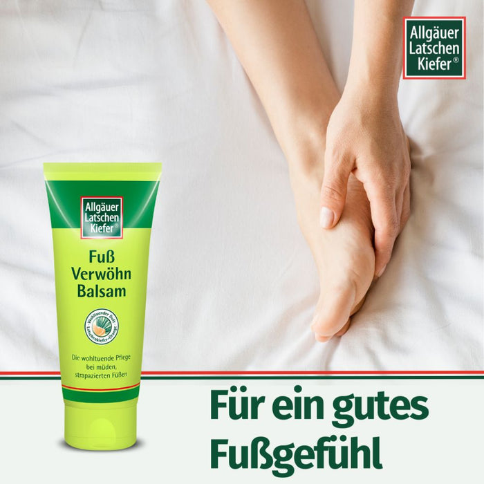 Allgäuer Latschenkiefer Fuß Verwöhnbalsam, 100 ml Cream