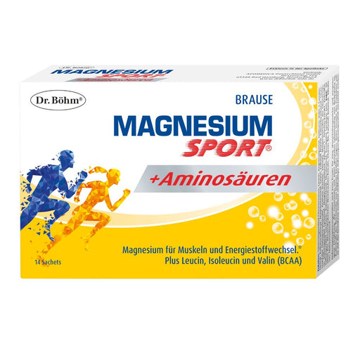 Dr. Böhm Magnesium Sport + Aminosäuren, 14 St. Granulat