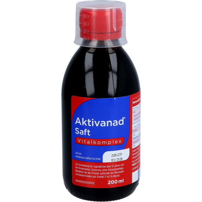 Aktivanad Saft, 200 ml SAF