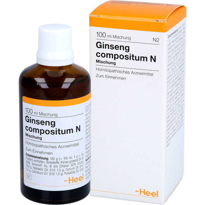 Ginseng compositum N Tropfen, 100 ml Solution