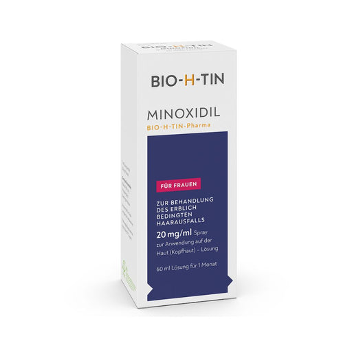 BIO-H-TIN Minoxidil Spray, 60 ml Lösung