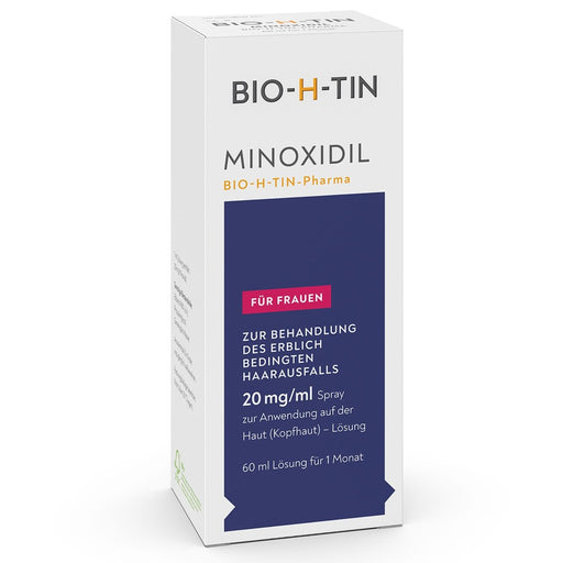 BIO-H-TIN Minoxidil Spray, 60 ml Lösung