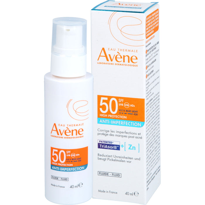 Avène Anti-Imperfection Fluid LSF 50, 40 ml Solution