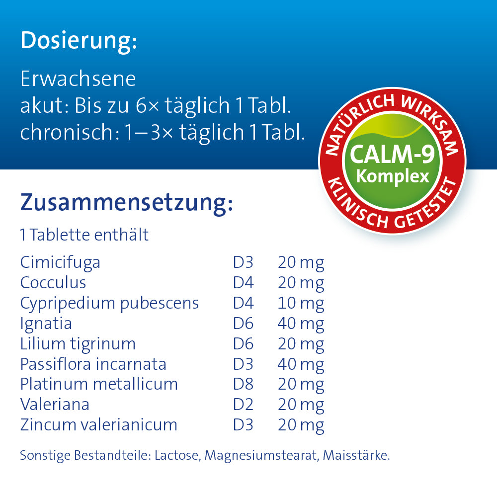 Calmvalera Tabletten, 50 St. Tabletten Hevert-Testen