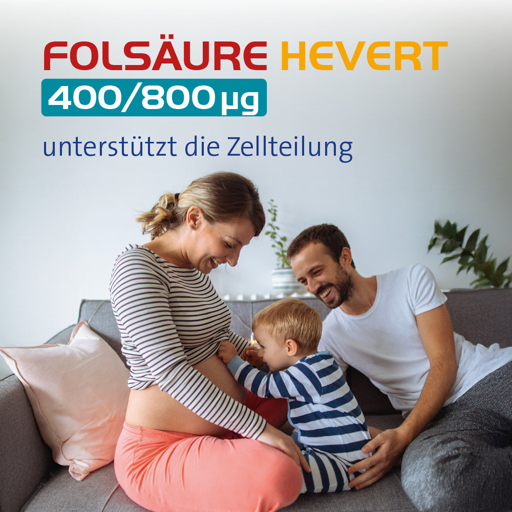 Folsäure Hevert 400/800 µg