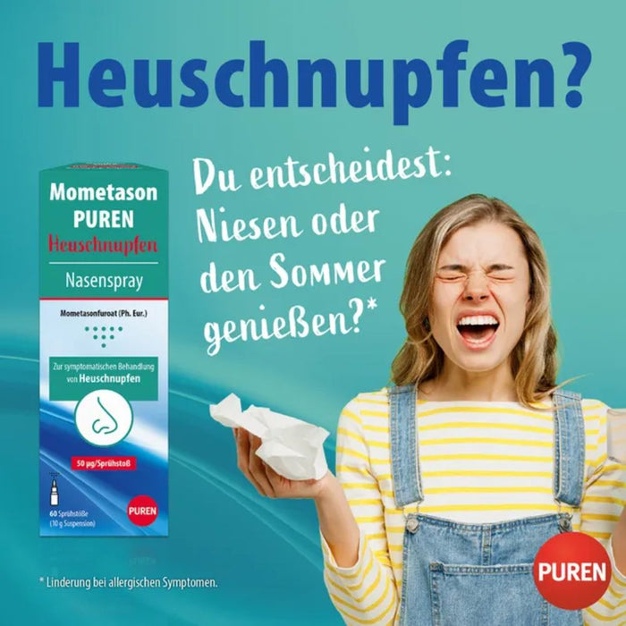PUREN Mometason Heuschnupfen Nasenspray, 10 g Lösung