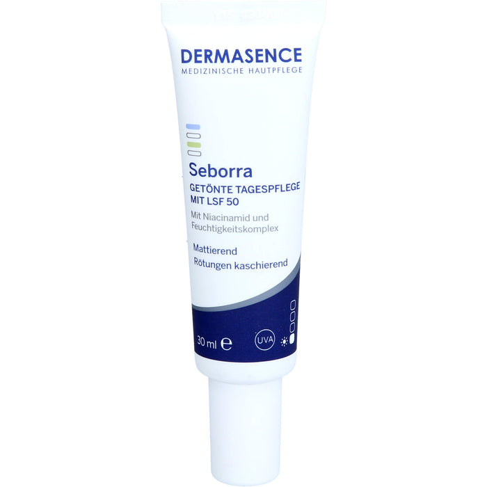 DERMASENCE Seborra Getönte Tagespflege mit LSF 50, 30 ml CRE