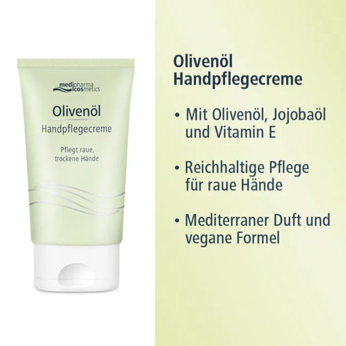 Medipharma Cosmetics Olivenöl Handpflegecreme, 50 ml Creme