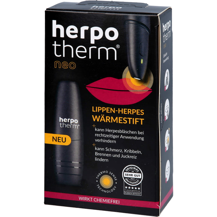 Herpotherm neo Lippen-Herpes Wärmestift, 1 pcs. Pen