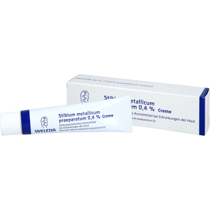 Stibium met. praep. 0.4% WELEDA Creme, 25 g Creme