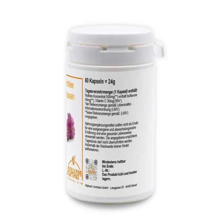 ALLPHARM Rotklee Isoflavone 500 mg Kapseln, 60 St. Kapseln