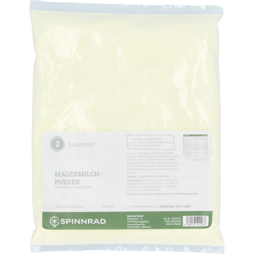 Spinnrad Magermilchpulver, 400 g Pulver