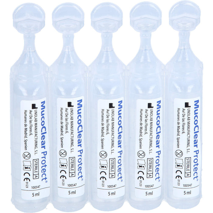 MucoClear Protect hypertone Salzlösung Inhalationslösung 3% NaCl mit Ectoin, 50 ml Solution