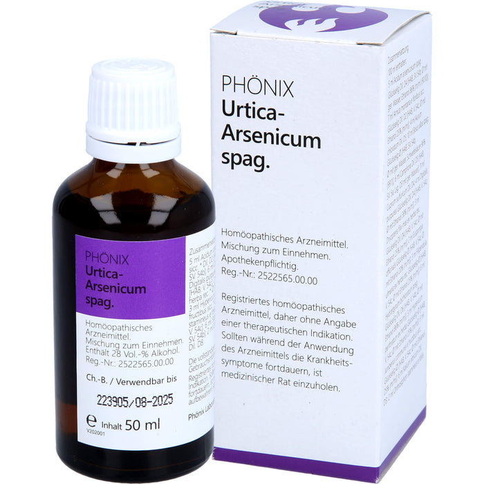 PHÖNIX Urtica Arsenicum spag. Tropfen, 50 ml Mixture