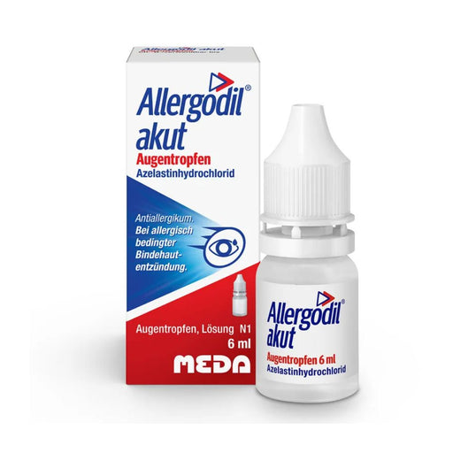 Allergodil akut Augentropfen bei allergischer Bindehautentzündung, 6 ml Lösung