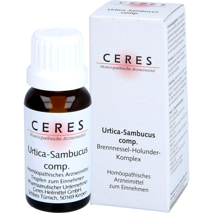 Ceres Urtica sambucus comp. Tropf., 20 ml Lösung