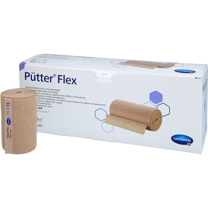 Pütter Flex Binde 8cmx5m, 10 St BIN