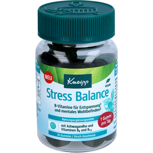 Kneipp Stress Balance Gummies mit Kirsch-Geschmack, 30 St. Gummibären
