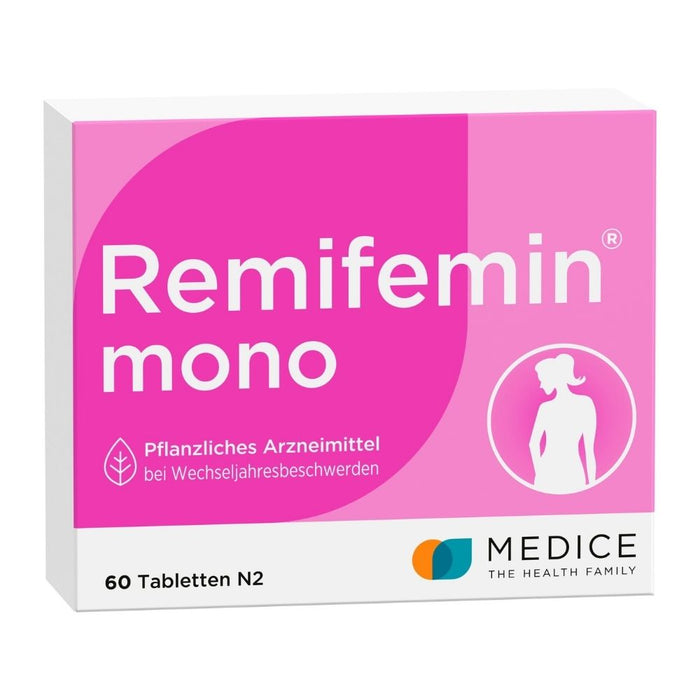 Remifemin mono Tabletten bei Wechseljahresbeschwerden, 60 St. Tabletten