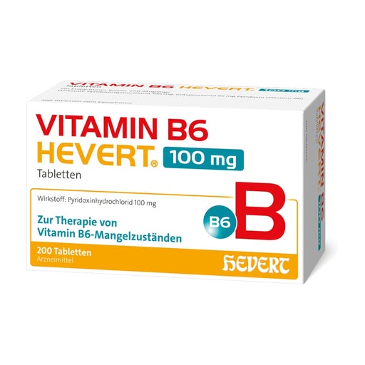Hevert Vitamin B6 100 mg, 200 St. Tabletten