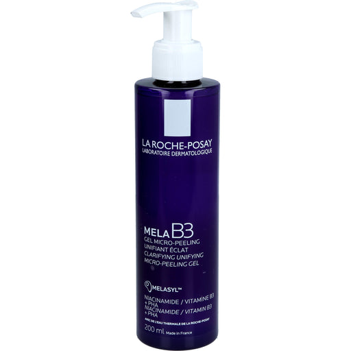 La Roche-Posay Mela B3 klärendes Anti-Pigmentflecken Reinigungsgel mit Melasyl und Niacinamid, 200 ml Gel
