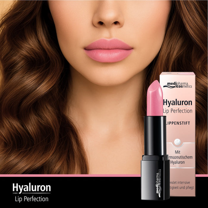 medipharma cosmetics Hyaluron Lip Perfection Lippenstift rose, 4 g Stift