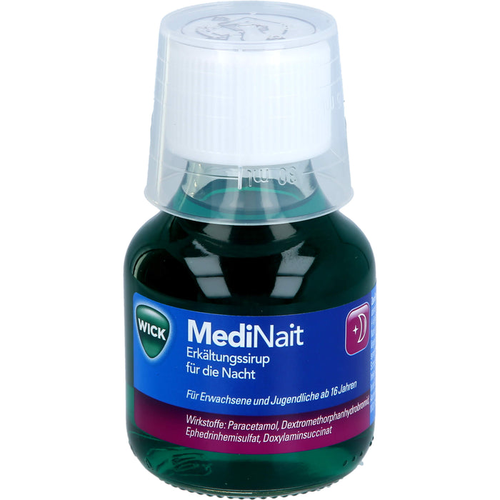 WICK MediNait Erkältungssirup, 90 ml Solution