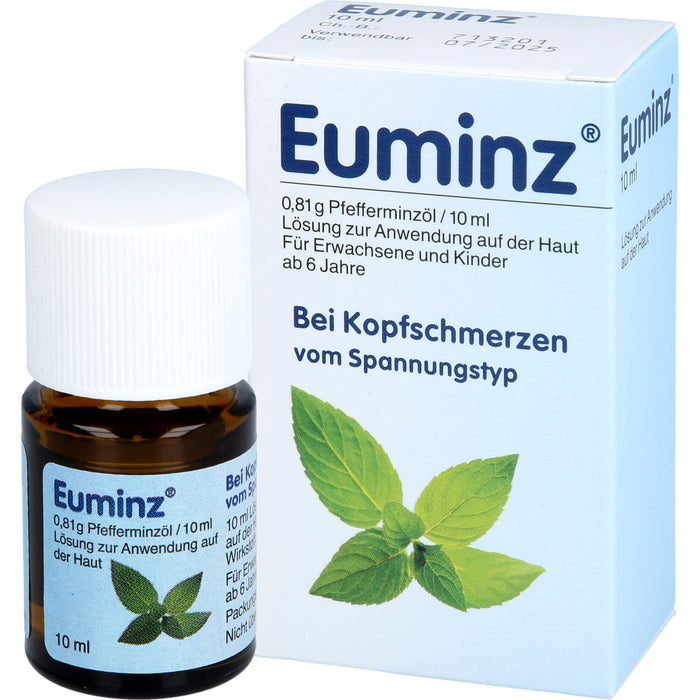 Euminz Wirkstoff: Pfefferminzöl Lösung bei Kopfschmerzen, 10 ml Solution