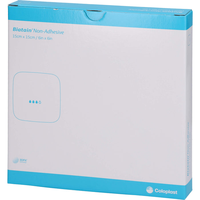 Biatain Schaumverband nichthaftend 15x15cm 3413, 5 St VER