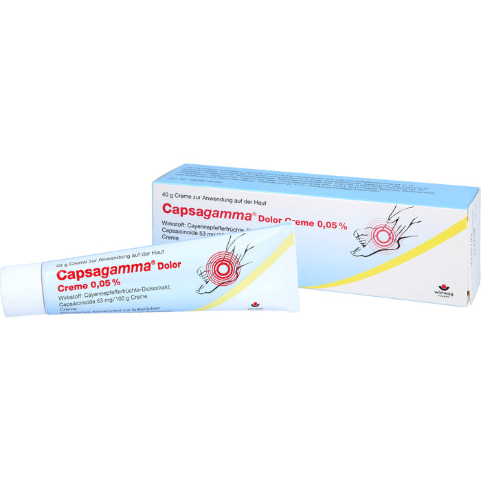 Capsagamma  Dolor Creme 0,05%, 40 g Cream