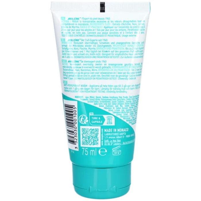 AKILEINE Anti-Transpirant Creme bei chronischem Schwitzen, 75 ml Cream