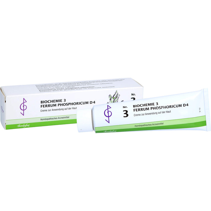 Bombastus Biochemie 3 Ferrum phosphoricum  D4 Creme, 100 ml Cream