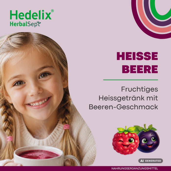 Hedelix HerbalSept Heiße Beeren Kids, 10 St. Beutel