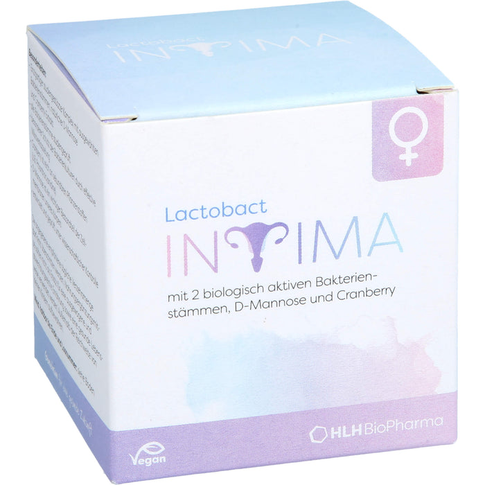 Lactobact INTIMA Kapseln bei Blasenentzündungen und Harnwegsinfekten sowie zur Stärkung der Intimflora, 30 pcs. Capsules