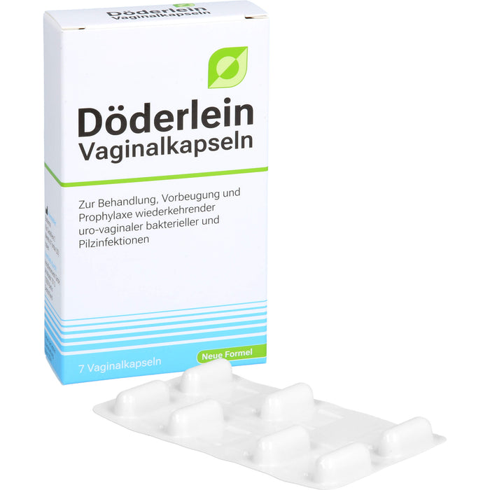 Döderlein Vaginalkapseln mit Milchsäurebakterien, 7 pcs. Capsules