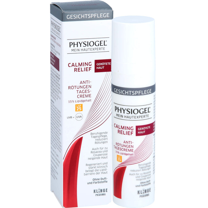 PHYSIOGEL C.R. Anti-Rötungen Tagescreme LSF 25, 40 ml Creme
