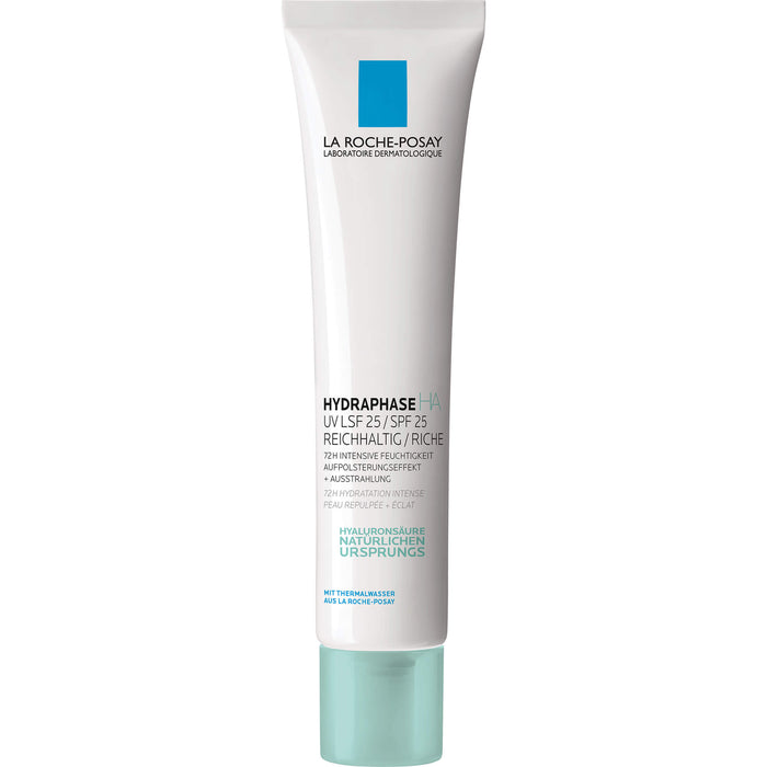 La Roche-Posay Hydraphase HA UV reichhaltige Tagescreme mit LSF 25, 40 ml Creme