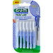 GUM Trav-ler 0,6 mm hellblau Kerze Interdentalbürsten, 6 St. Interdentalbürsten