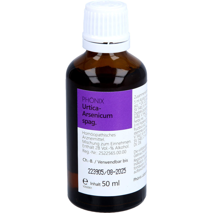 PHÖNIX Urtica Arsenicum spag. Tropfen, 50 ml Mixture