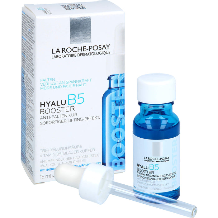 La Roche-Posay Hyalu B5 Booster hochkonzentrierte Anti-Falten-Serum mit sofortigem Lifting-Effekt, 15 ml Lösung