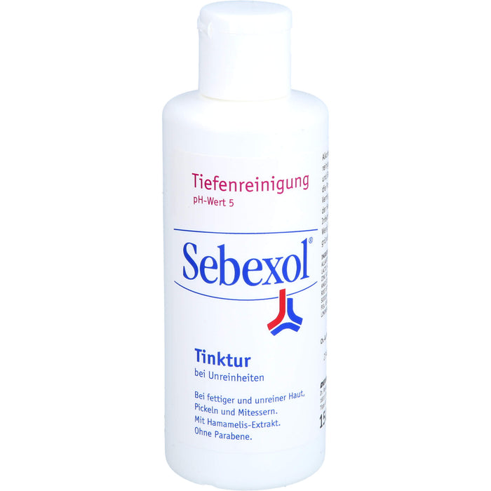 Sebexol Tinktur Tiefreinigung bei Unreinheiten, 150 ml Solution