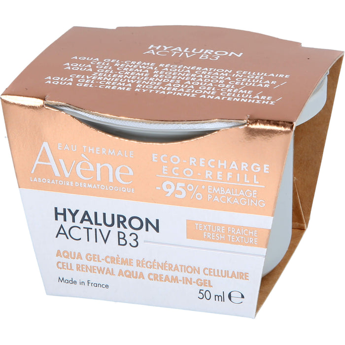 Avène Hyaluron Activ B3 zellerneuerndes Aqua-Gel Nachfüllpackung, 50 ml Gel