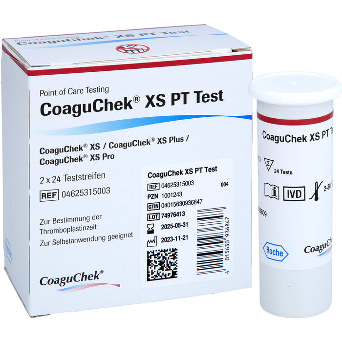 CoaguChek® XS PT Test, 2X24 St TTR